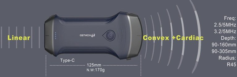 Three in One Ultrasound Probe